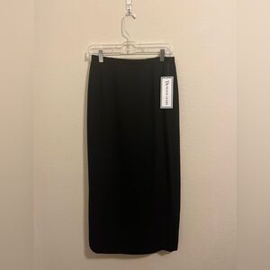 Travis Ayers Black Pencil Skirt